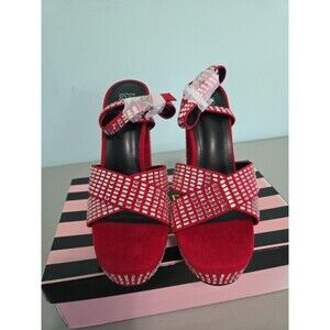 Lady go diva eileen red heels 9 new